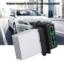 Blower Resistor,Blower Fan,Car Blower,Blower Motor Resistor with Harness Heater Fan 6441L2 6441.L2 7701048390 7701207718 509355 Fit for Citroen C5 C3 C2 for Peugeot 207 406 607 1007
