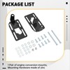KUAFU LS Conversion Engine Mounts Compatible with 1973-1996 Square Body