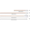 White Cross Bald Cotton Swab No. 2 Pack of 100