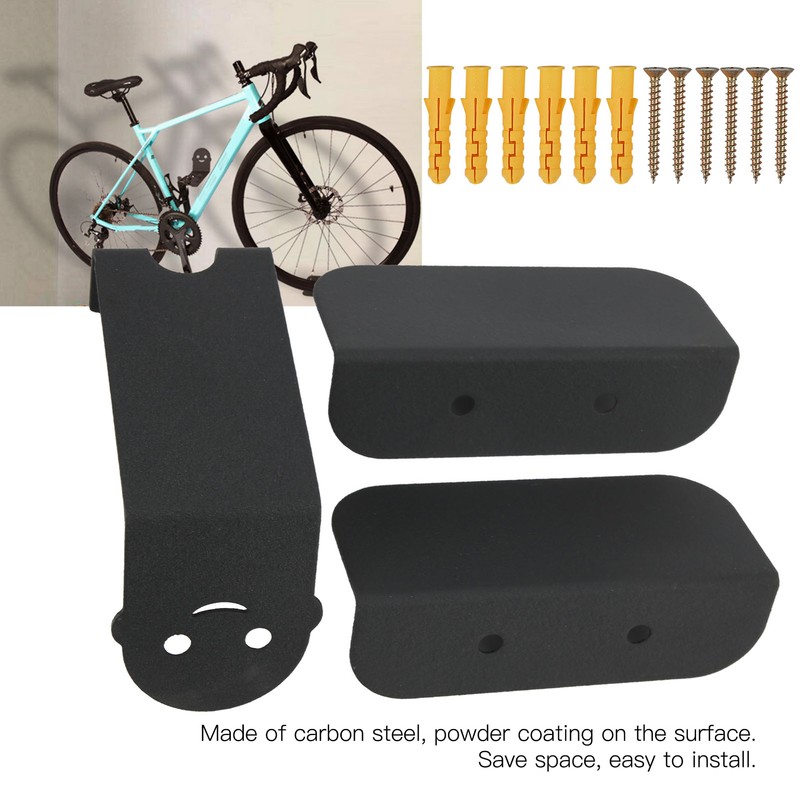 Bike Pedal Hook Bike Rack Garage Wall Mount Bicycle Hanger