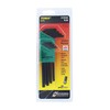 BONDHUS Torx® L-Wrench Long Set, Black Dyed, 8 Piece Set