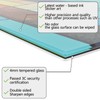 Evgosm Tempered Glass Backsplash for Kitchen, Flowers Stove Splashback, Glass