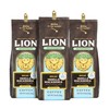 Lion Coffee 3-Pack DECAF Vanilla Macadamia Flavored Ground Coffee, Swiss