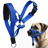 Dog Muzzle Large Breed, Adjustable No Pull Dogs Collar, Reflective