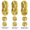 SMA Coupler Barrel Adapter TUOLNK SMA Female to RP-SMA Female