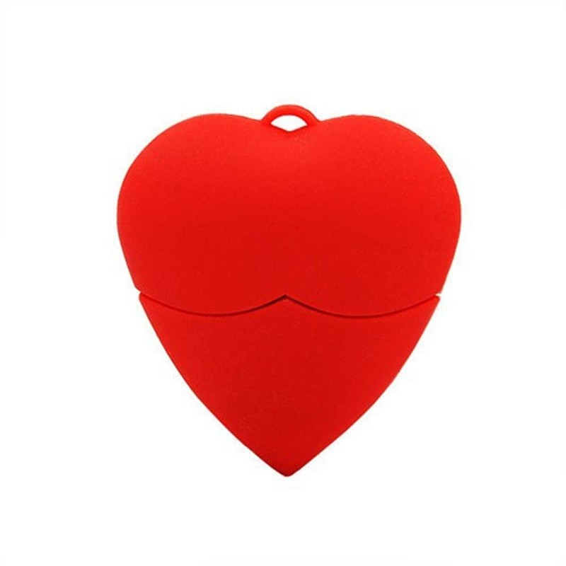 Love Heart 16GB USB Flash Pen Drive Memory Thumb Stick