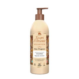 Tesori d'Oriente Hair Program Shampoo 'Byzantium', 250 ml, Aromatic Hair Shampoo with Black Rose and Labdanum, Repair & Protection for Damaged Hair, Wellness Ritual for Body & Senses