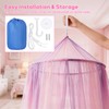 Mosquito Net Bed Canopy for Girls, Princess Bed Canopy Curtains