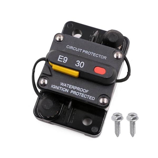 T Tocas T Tocas 30 Amp Circuit Breaker with Recessed