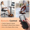 Under Desk Elliptical Machine,Foot Exerciser for Seniors Fully Assembled, Quiet