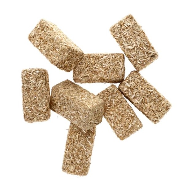 Mini Hay Bale Faux Autumn Craft - for Doll House,