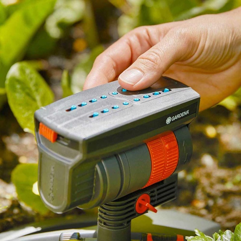 Set de aspersor Oscilante Aquazoom compact Adaptable a jardines de