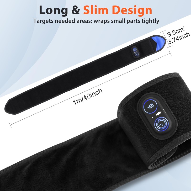 Cordless Heating Pad for Arm Elbow Wrist Leg Pain Relief,