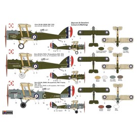 KP Model 1/72 British Air Force Air Cord DH-9A Plastic Model KPM0311 Molded Color