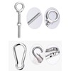 hannger 5 Pack M6 Eye Bolt, Eye Bolts with Nuts