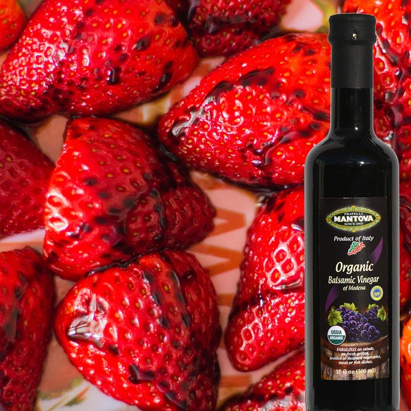 Organic Balsamic Vinegar of Modena 17 oz (Pack of 2)