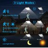 Solar Wall Lights Pathway Motion Sensor 72 LED Bulb Outdoor
