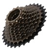Alomejor Bicycle Freewheel Thread Steel 9 Speed 13-32T Freewheel Gear