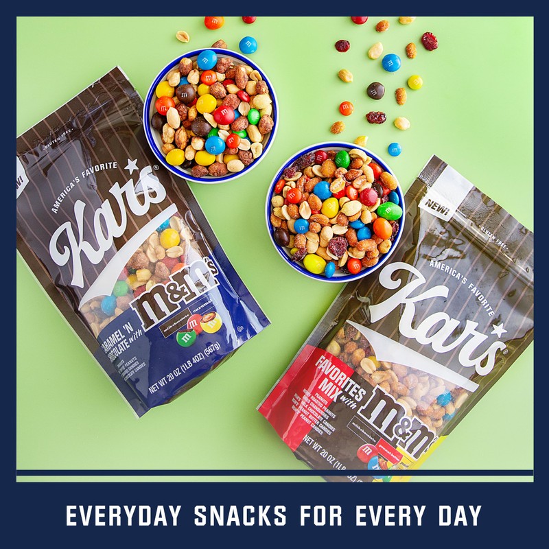 Kar's Nuts Caramel 'N Chocolate with M&M'S Candies - 2oz