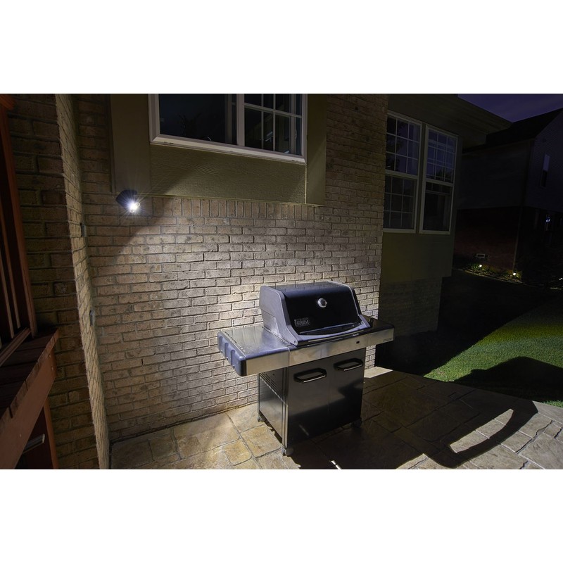 Acclaim Motion Activated LED Battery Spotlight with Clamp, Bronze