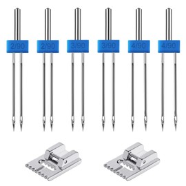 ADOFUN Multi-functional Electric Sewing Machine for Home Use, Set of 2, Sewing Needles, Sewing Machine, Presser Foot, Sewing Machine Presser, Tools, Quilting, Household (Needle Size 2.0/90, 3.0/90,