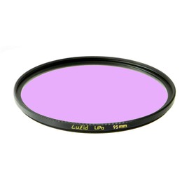 LUŽID Brass 95mm Slim MC LiPo Didymium Filter Broadband Light Pollution Reduction for Night Sky/Star 95 Luzid