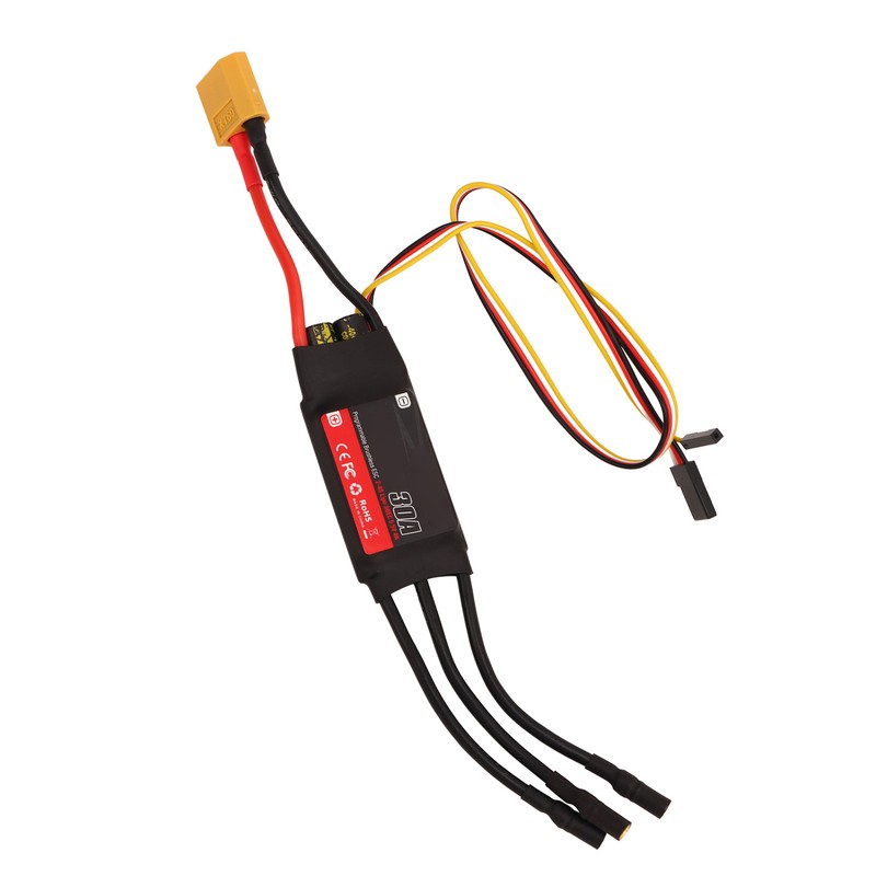 30A RC Aircraft ESC Programmable 5.5V 4A BEC 32bit Brushless