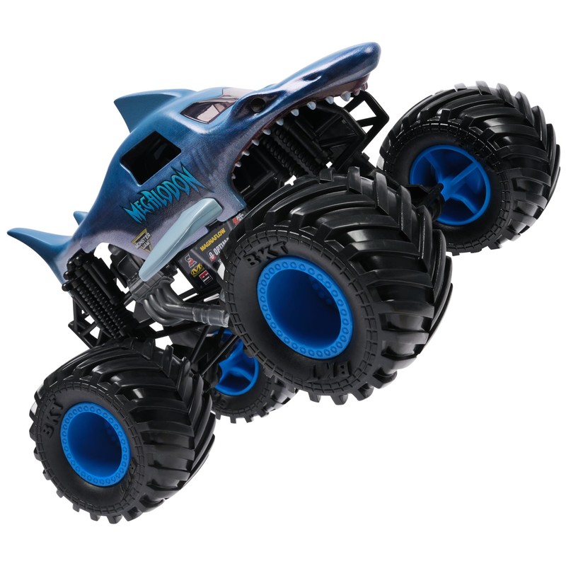 Monster Jam, 1-24 Scale Megalodon Monster Truck, Collector Die-Cast Vehicle
