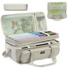 AMOIGEE Double Layer Carrying Case for Cricut Explore 5, Accessories