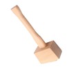 Wooden Mallet Multipurpose Ice Mallet Expert Beech Wood Mallet for