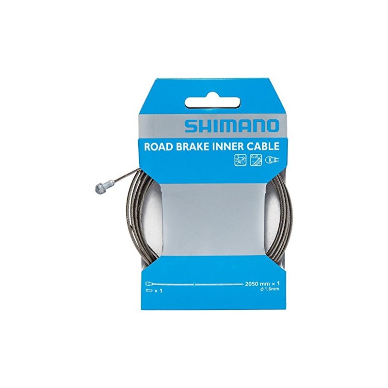 Madison Shimano Innenbremskabel 1.6X2050Mm Radfahren Zahnrad Eine Farbe, Braun, EinheitsgröÃŸe