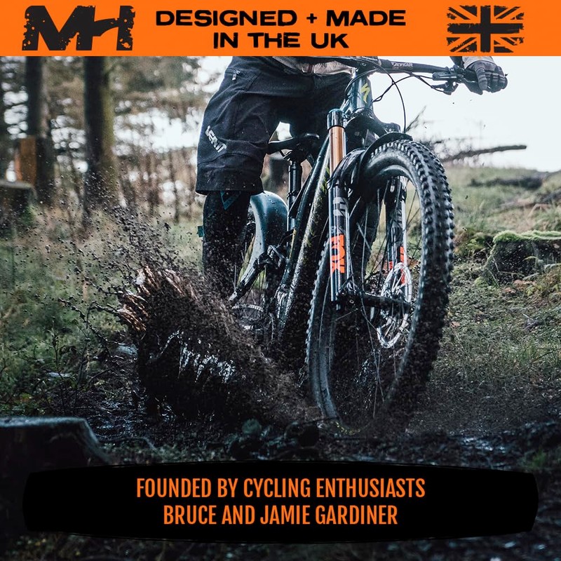 Mudhugger Fox Mountain Bike Mudguard - Shorty Evo Bolt-On Front