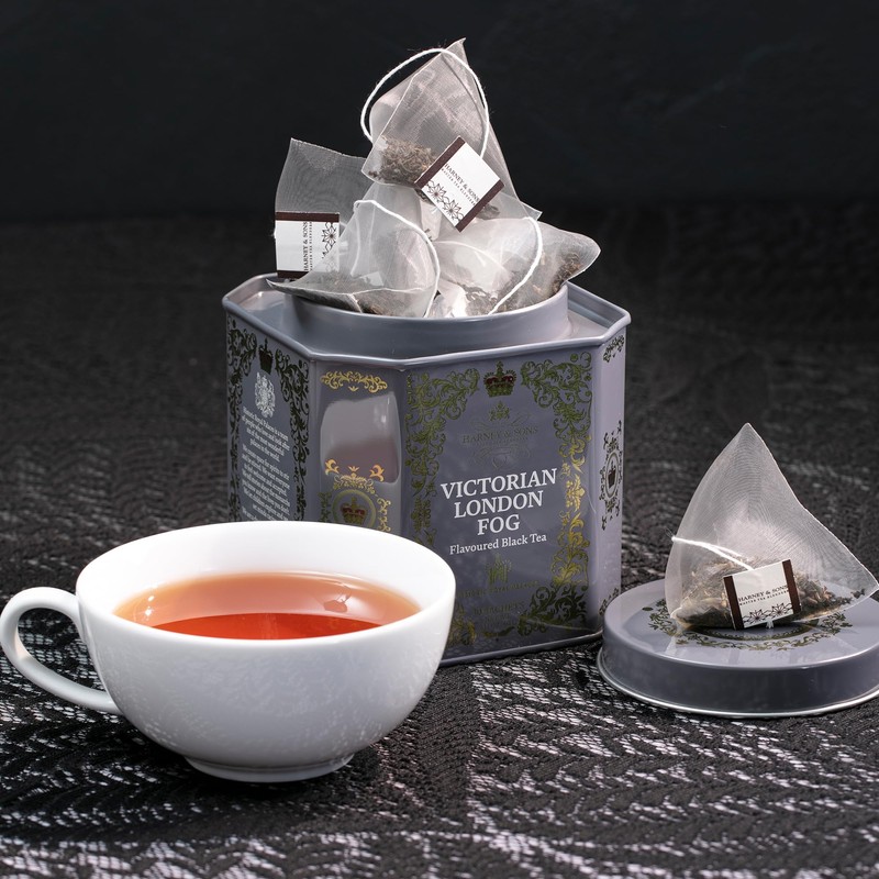 Harney & Sons Victorian London Fog Tea, Black and Oolong