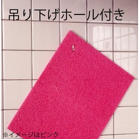 Nippon Insole Industry Made in Japan Water Absorption Quick Drying Cellulose Sponge Drying Mat, Large, Size 17.7 x 12.2 inches (45 x 31 cm), Green