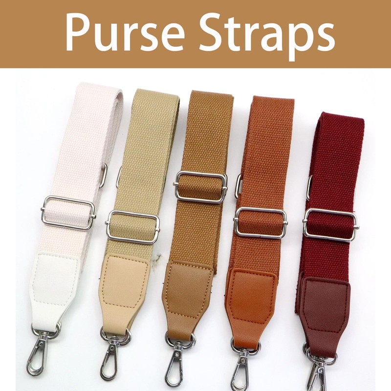 Universal Leather & Canvas Replacement Purse Straps – 1.5” Wide