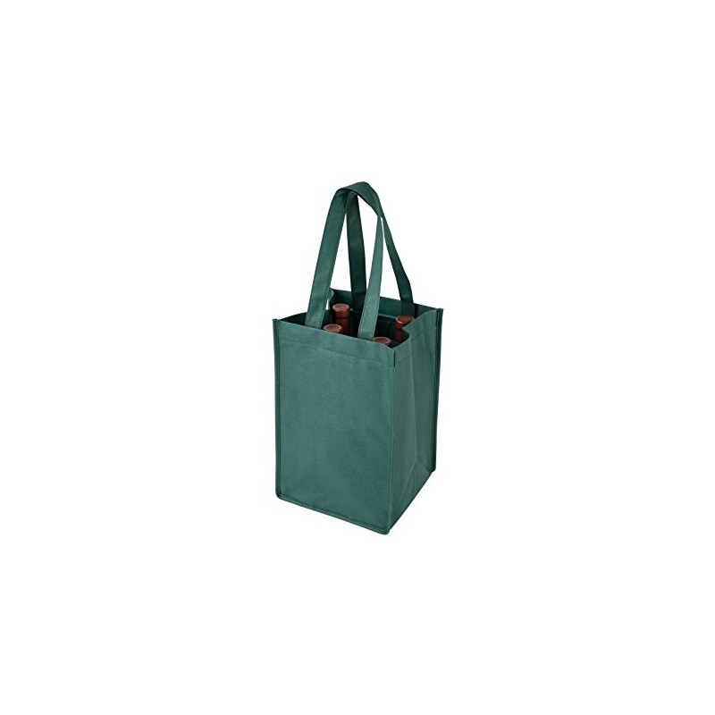 True 4 Bottle Non Woven Wine Bag, Carrying Bags for
