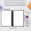 Elezeal A5 Dry Erase Whiteboard, Portable Small Whiteboard Notebook Notepad,