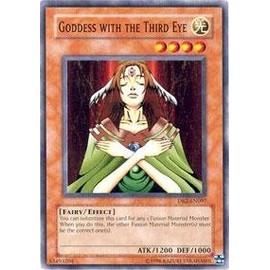 Yu-Gi-Oh! - Goddess with The Third Eye (DB2-EN097) - Dark Beginnings 2 - Unlimited Edition - Common