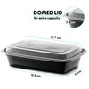 Zencart 12 Pack Meal Prep Containers Reusable, BPA Free Food