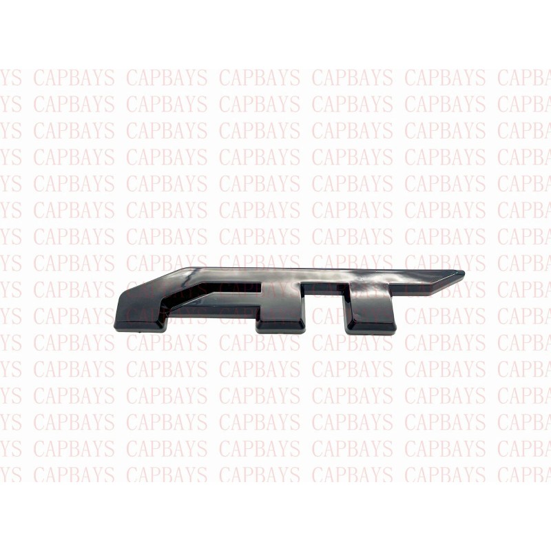 overlay 3PCS Gloss Black AT4 Emblem Sierra Fit 2019-2022 GMC