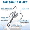 Snagging Weighted Treble Hooks, 5pcs Snagging Hooks Large Weighted Fishing