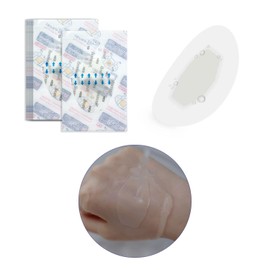 Waterproof Hydrocolloid Clear Bandages Sensitive Skin Bandages for Wound Care Blister Prevention Protection Bandage Water Proof Film Dressing First Aid Supplies (Assorted(9ea))