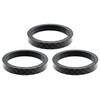 Set of 3 1 1/8 Inch Carbon Spacers 5 mm