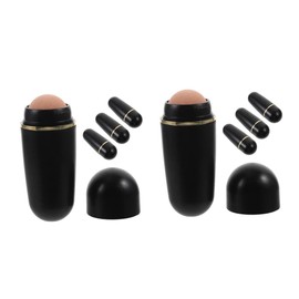 Healvian 2sets Oil Absorbing Volcanic Roller Ball Sturdy Mini Balls Extend Your Roller's Life Environmental Friendly 4pcs*2