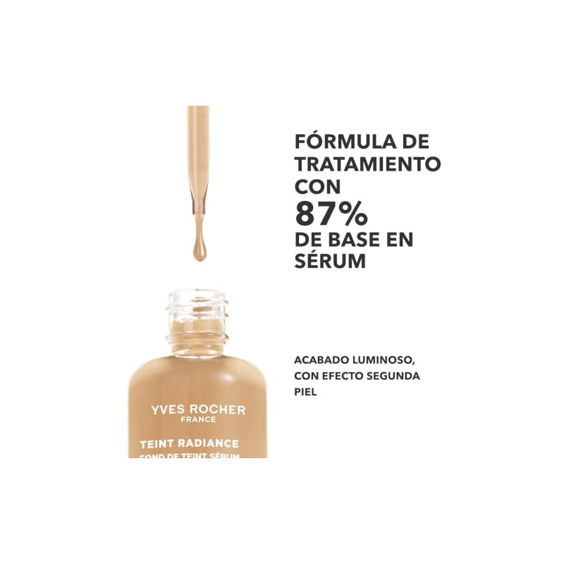 Yves Rocher, Base de Maquillaje y Srum Teint Radiance, Efecto
