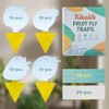 40 Pack Yellow Sticky Traps for Fruit Flies and Gnats