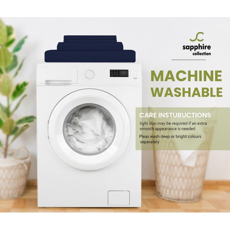 Sapphire collection 200 Thread Count 100% Egyptian Cotton Fitted Sheet