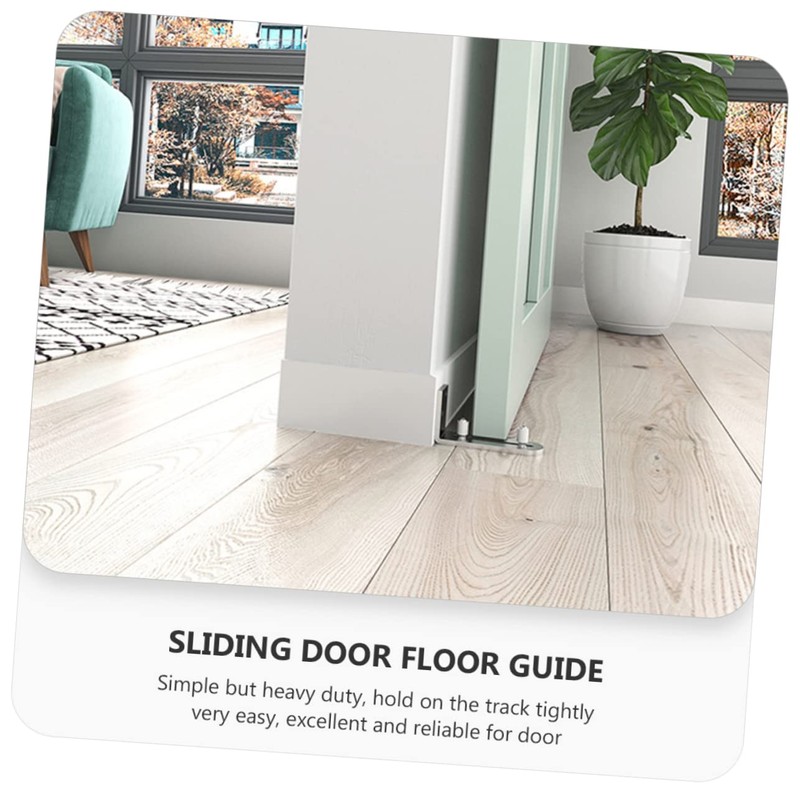 TEHAUX 1Pc Sliding Door Floor Guide Stop Barn Door Stopper