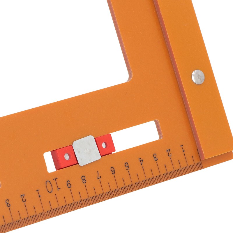 Rafter Square Multi Functional Drilling Positioning Triangle Ruler Carpenter Measuring
