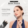 The BrowGal - Lápiz de cejas, Marrón topo